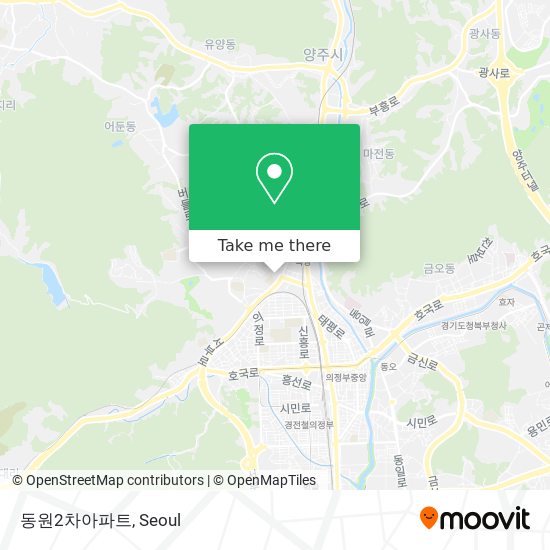 동원2차아파트 map