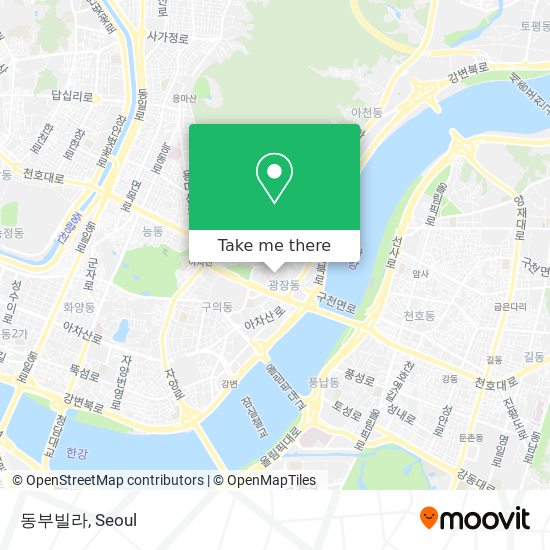 동부빌라 map