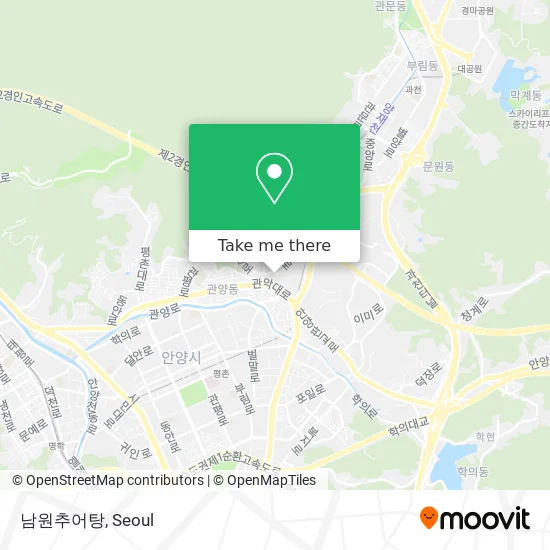 남원추어탕 map