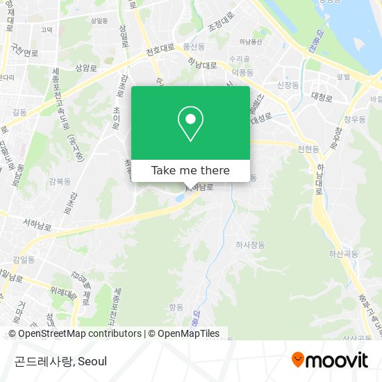 곤드레사랑 map