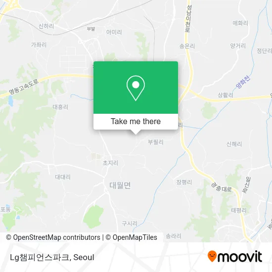 Lg챔피언스파크 map