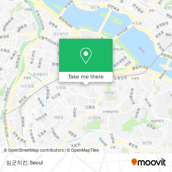 임군치킨 map