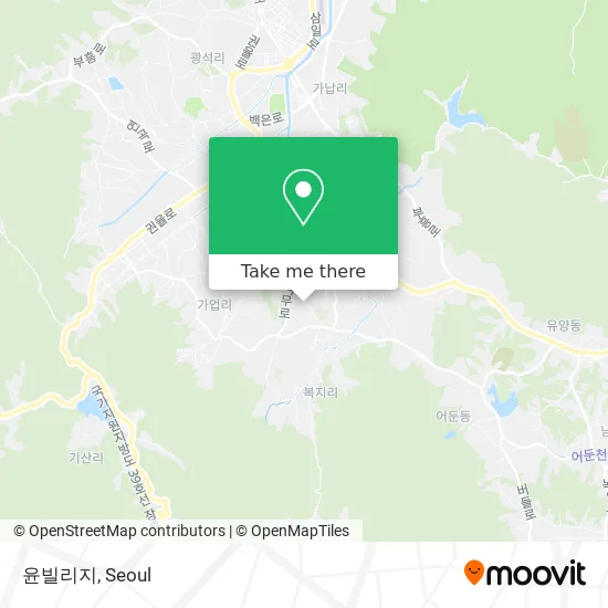 윤빌리지 map
