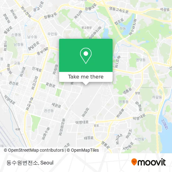 동수원변전소 map
