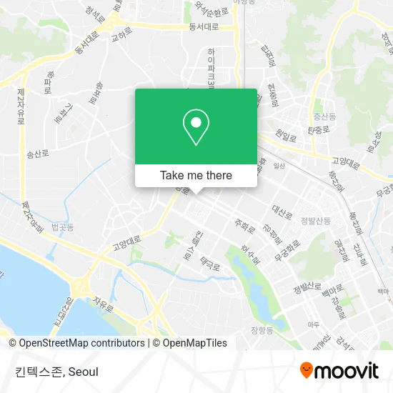 킨텍스존 map