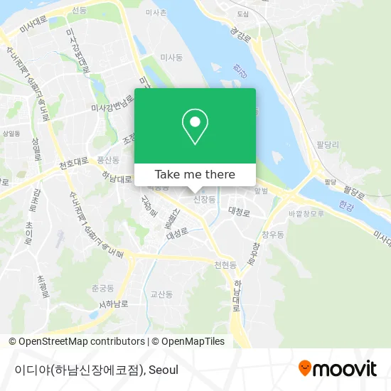 이디야(하남신장에코점) map