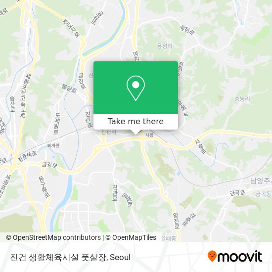 진건 생활체육시설 풋살장 map