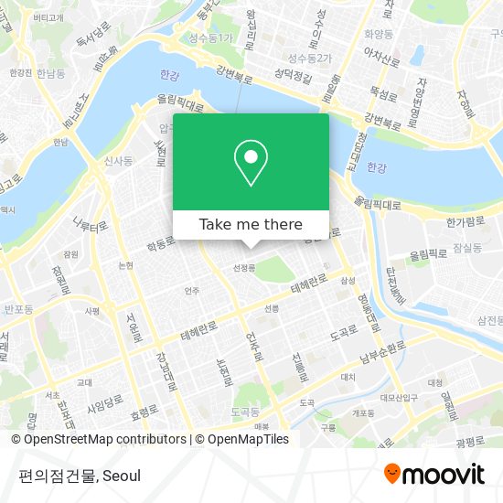 편의점건물 map