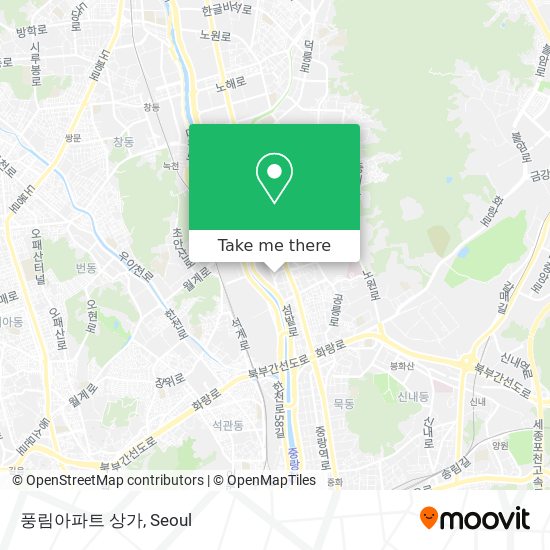 풍림아파트 상가 map