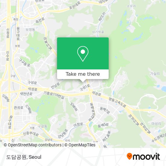 도담공원 map