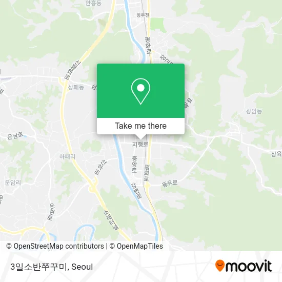 3일소반쭈꾸미 map