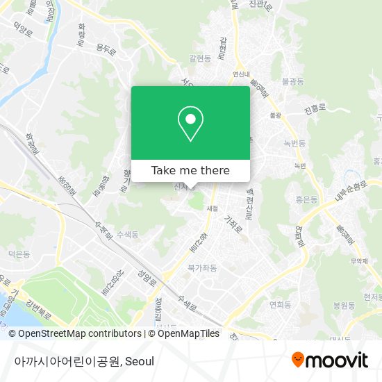 아까시아어린이공원 map