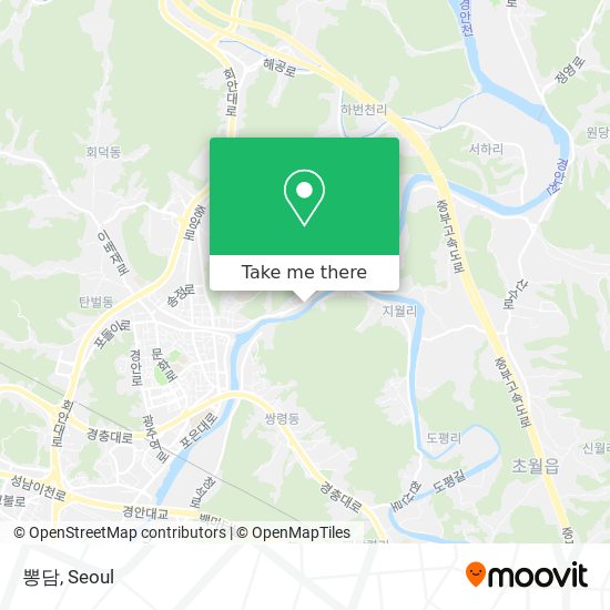 뽕담 map