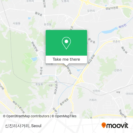 신진리사거리 map