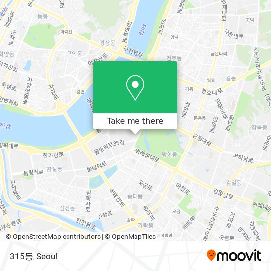 315동 map