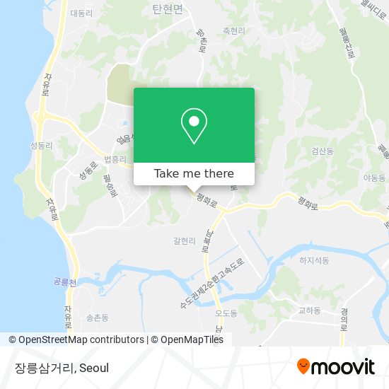 장릉삼거리 map