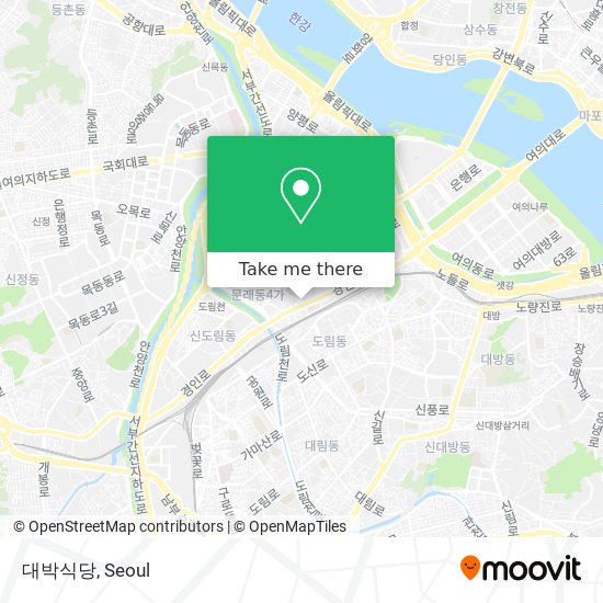 대박식당 map