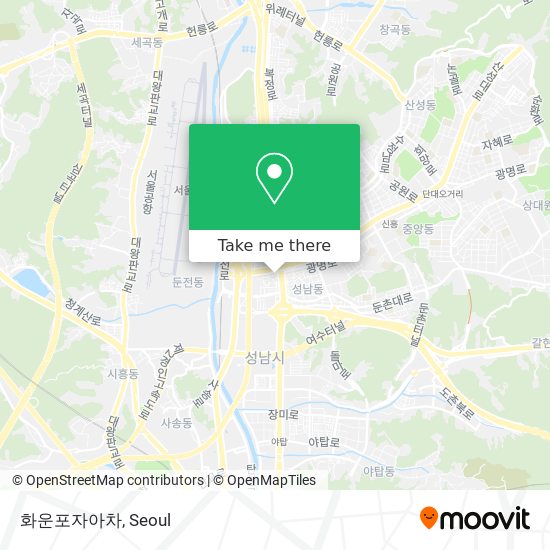 화운포자아차 map