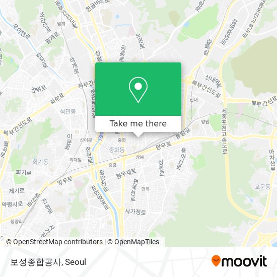 보성종합공사 map