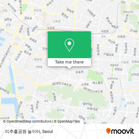 미추홀공원 놀이터 map