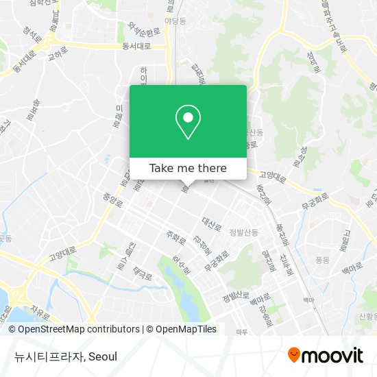 뉴시티프라자 map
