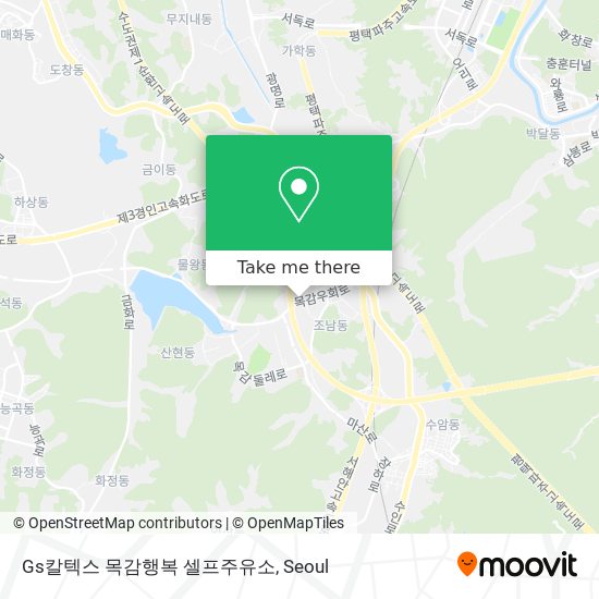 Gs칼텍스 목감행복 셀프주유소 map