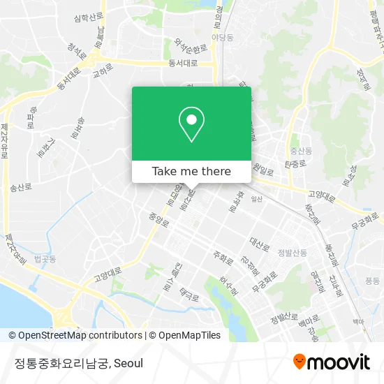 정통중화요리남궁 map