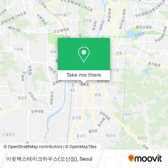 아웃백스테이크하우스(오산점) map