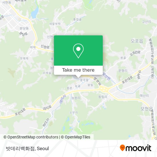 밧데리백화점 map