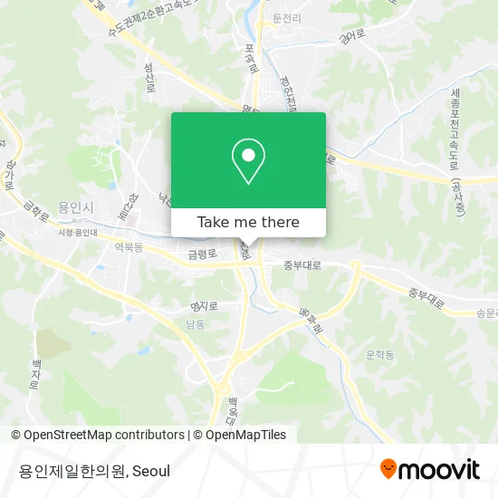 용인제일한의원 map