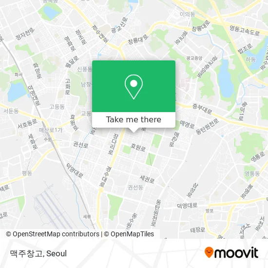 맥주창고 map