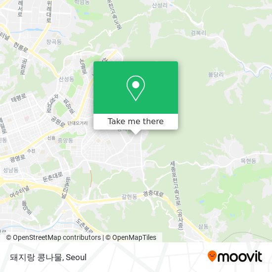 돼지랑 콩나물 map