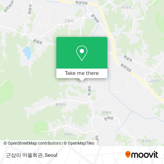 근삼리 마을회관 map