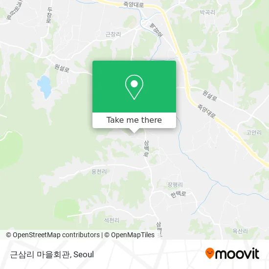 근삼리 마을회관 map