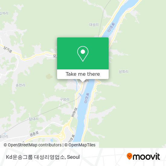 Kd운송그룹 대성리영업소 map