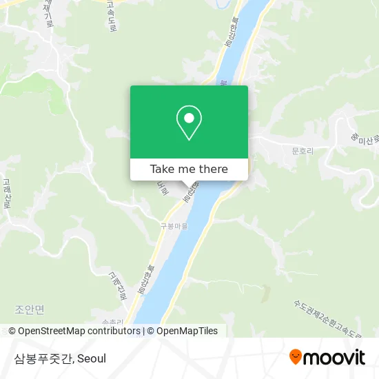 삼봉푸줏간 map