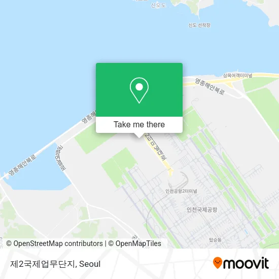 제2국제업무단지 map
