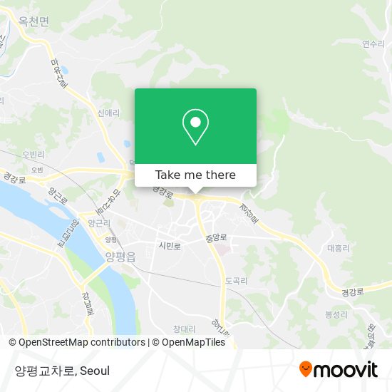 양평교차로 map