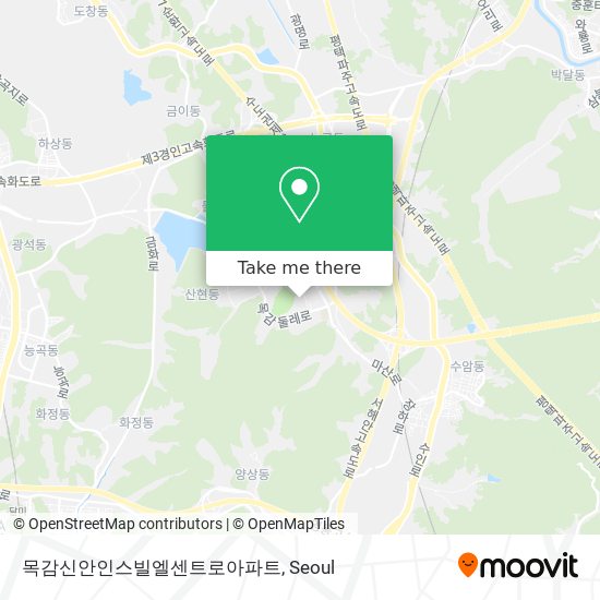 목감신안인스빌엘센트로아파트 map