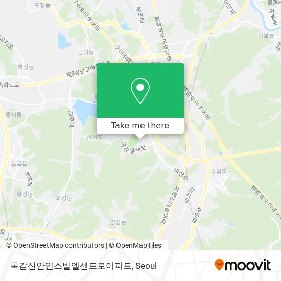 목감신안인스빌엘센트로아파트 map