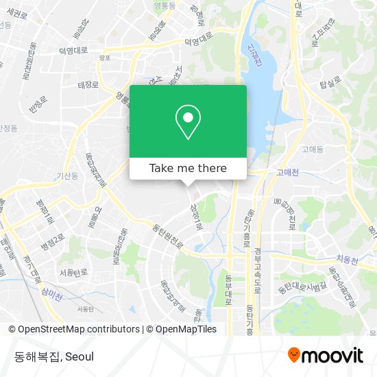 동해복집 map