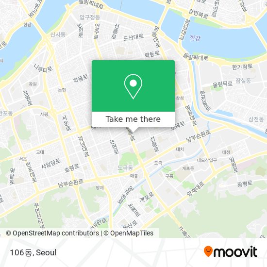 106동 map