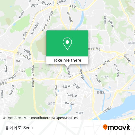 봉화화로 map