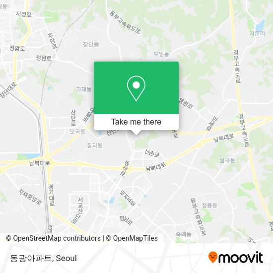 동광아파트 map