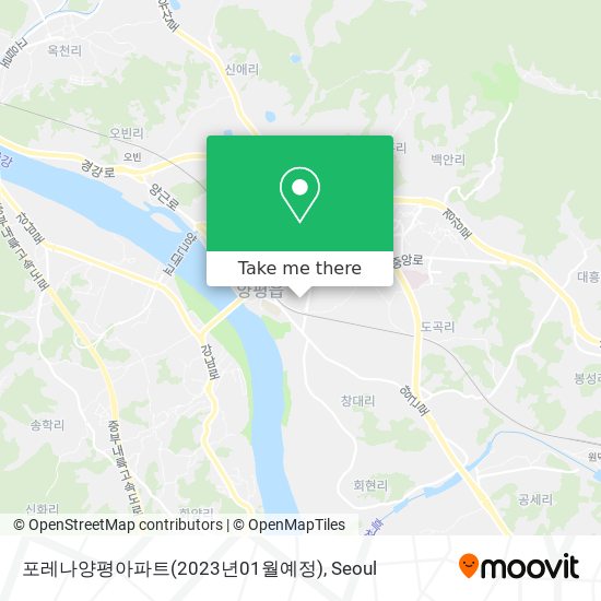 포레나양평아파트(2023년01월예정) map