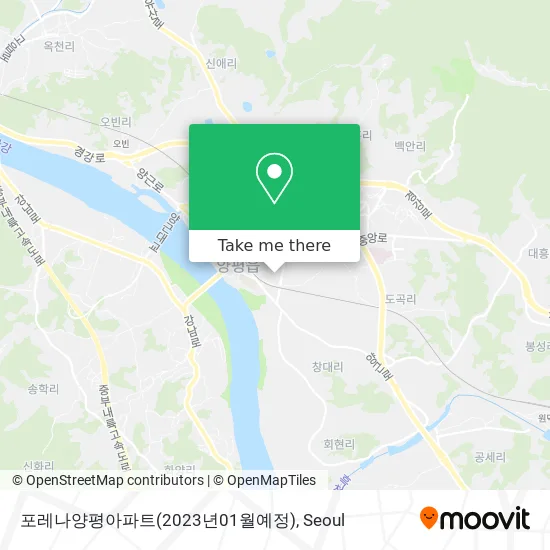 포레나양평아파트(2023년01월예정) map