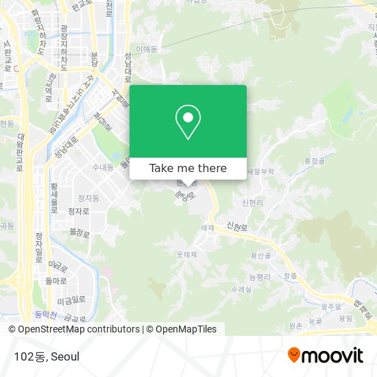 102동 map