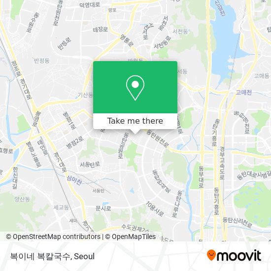 복이네 복칼국수 map