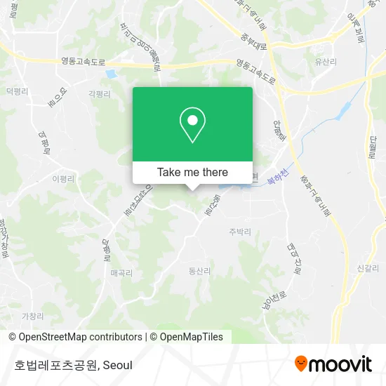 호법레포츠공원 map