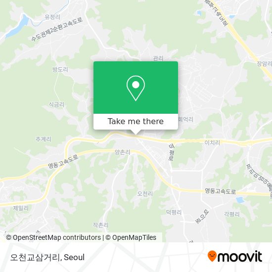 오천교삼거리 map